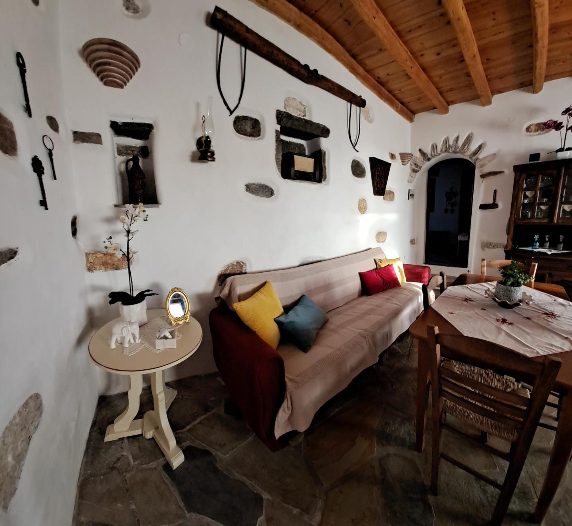 Traditional House Paros Szarakíniko Kültér fotó